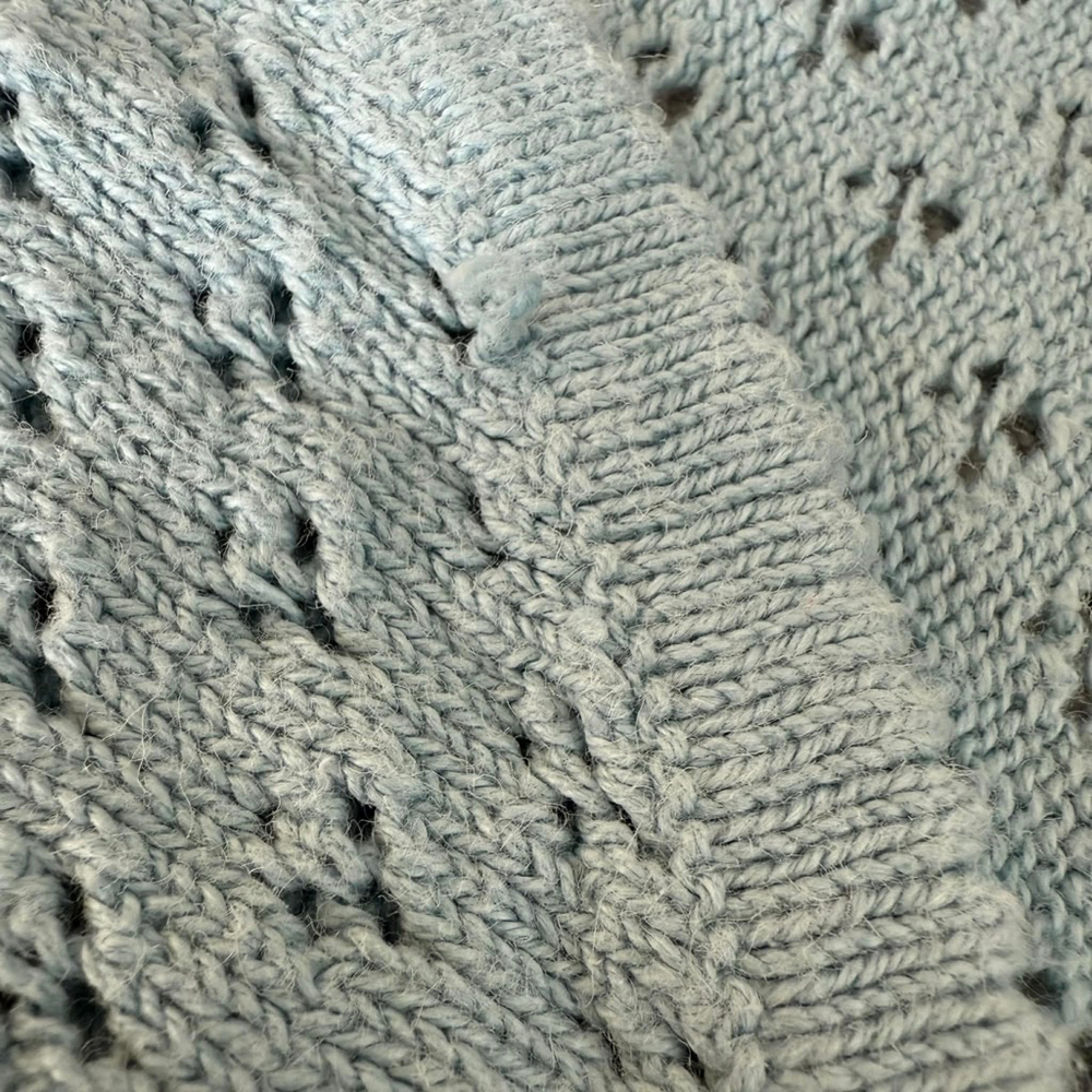 Women's Christopher & Banks Light Blue Shrug Sweater M - Picture 7 of 10